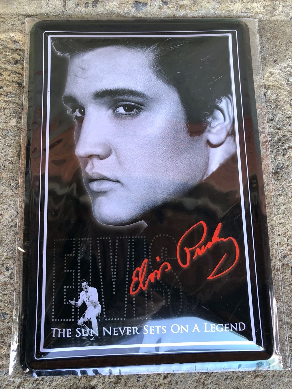 Schilder: Elvis presley rock n roll king – Neu und originalverpackt aus Reinach AG von rares75