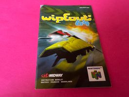 ANLEITUNG FÜR WIPEOUT 64 NINTENDO 64