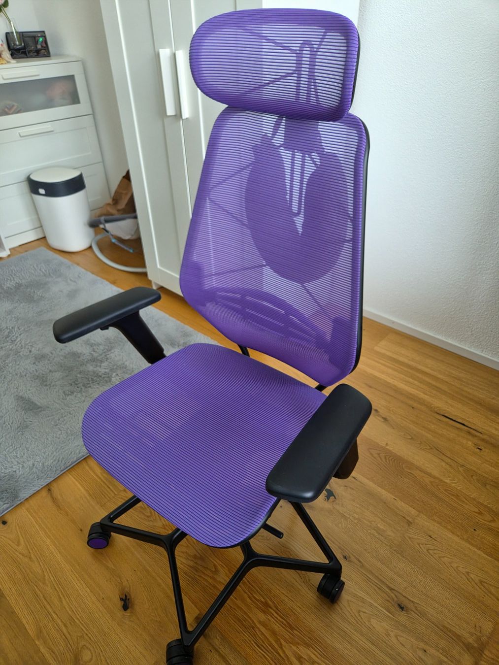 Ikea Sedie: STYRSPEL Ikea Gamingstuhl Lila – Usato da Reinach AG venduto da mali.kes 1