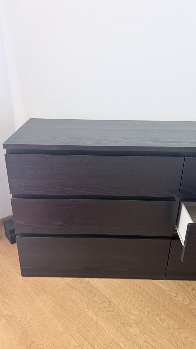 Ikea Kommoden: 2x MALM Kommode von Ikea braun schwarz – Neu (gemäss Beschreibung) aus Glarus von mgi0811 2