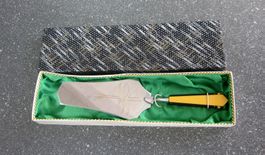 Mid Century Tortenheber, Kuchenschaufel, Fribal Solingen OVP