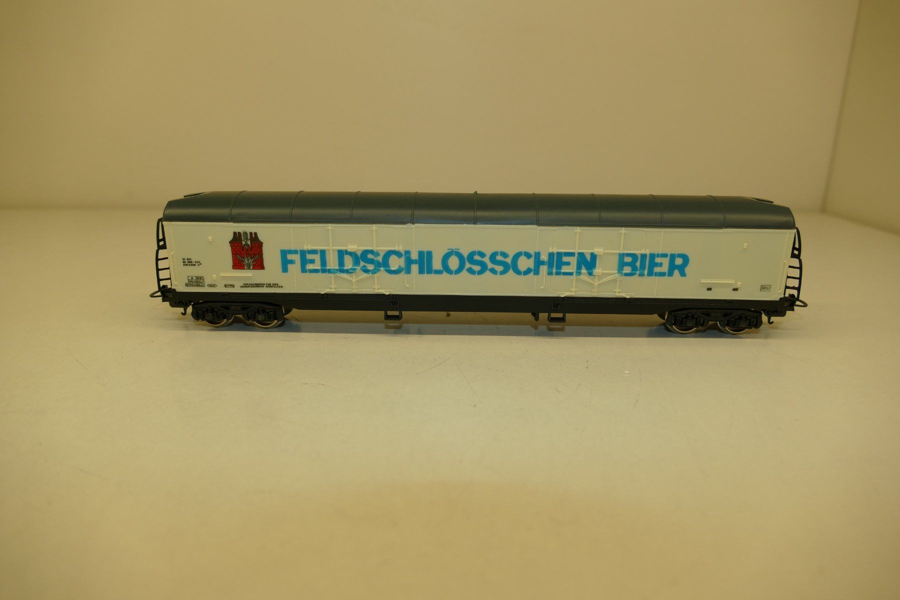 Lima Modellini di ferrovie: Lima H0: SBB Güterwagen Feldschlösschen Bier – Nuovo (secondo la descrizione) da Niederhasli venduto da Flash32 2