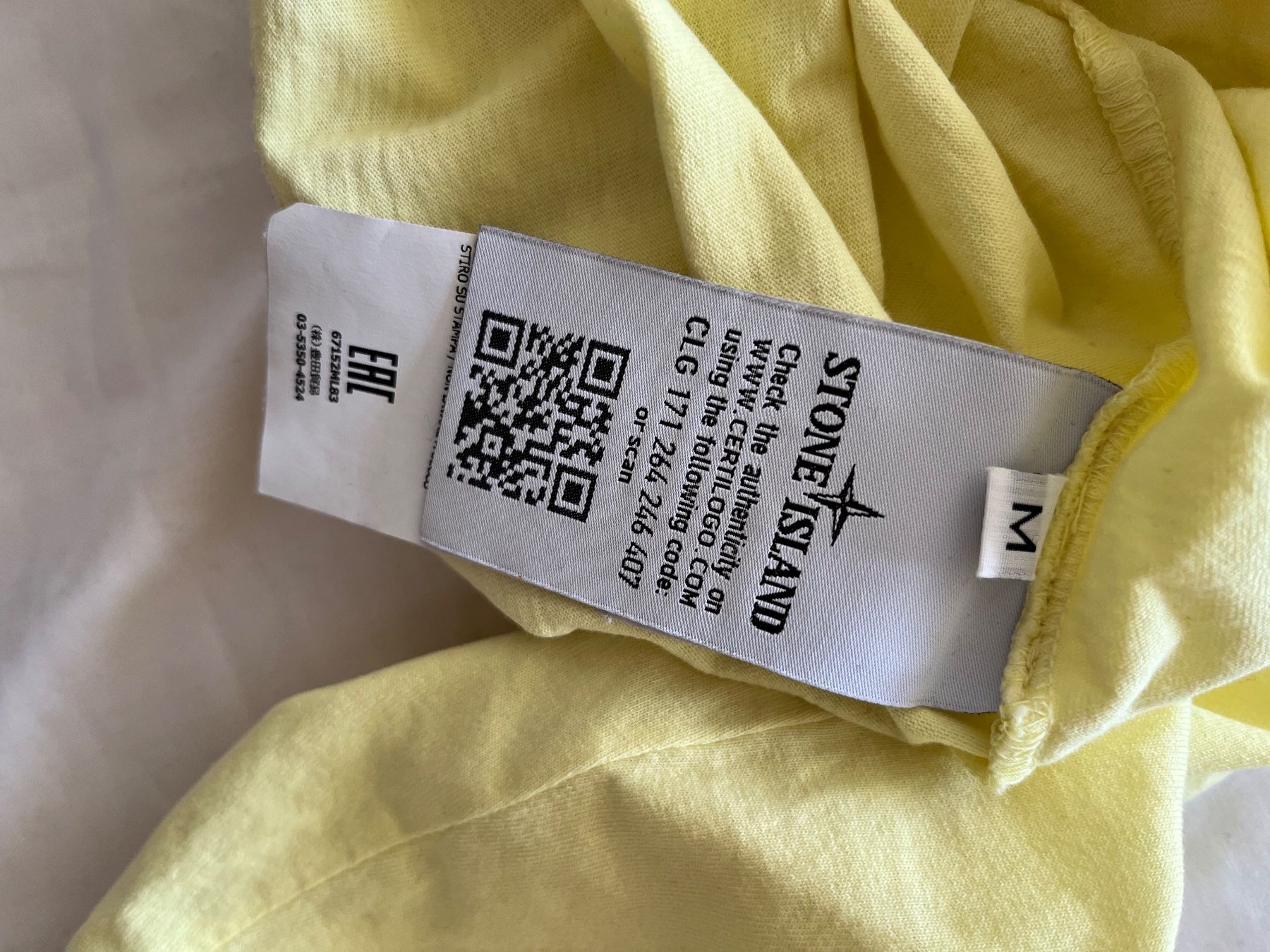 Stone Island T-shirt: Stone Island long sleeve – Usato da Fribourg venduto da mar_xn5k 4