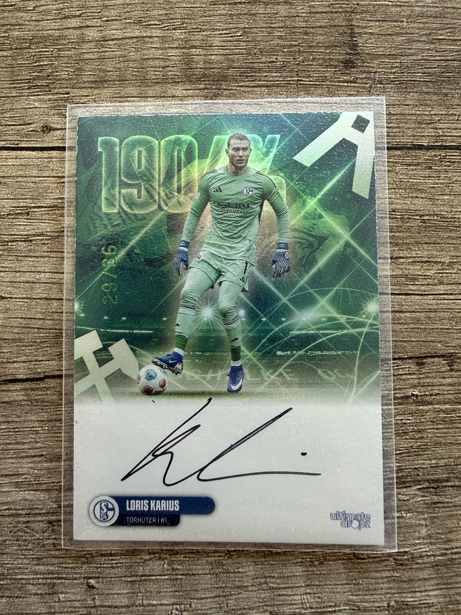 Carte collezionabili: Loris Karius Schalke ultimate dropz Oncard Autogramm /36 – Nuovo (secondo la descrizione) da Koblenz venduto da Maestro_TCG