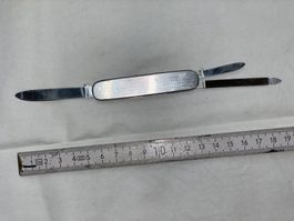 altes Taschenmesser Sackmesser mit blanklen Schalen Henckels