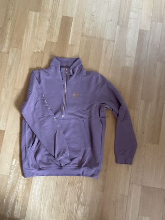 Nike Sweater mit rosé Applikationen Gr.S