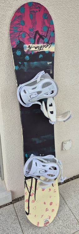 Snowboard Nitro Board: Snowboard (NITRO) und Snowboardschuhe  (SALOMON)-> Set – Usato da Kleinandelfingen venduto da eili_13
