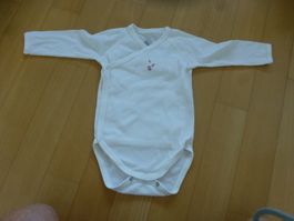 Baby-Body langarm von Petit  Bateau