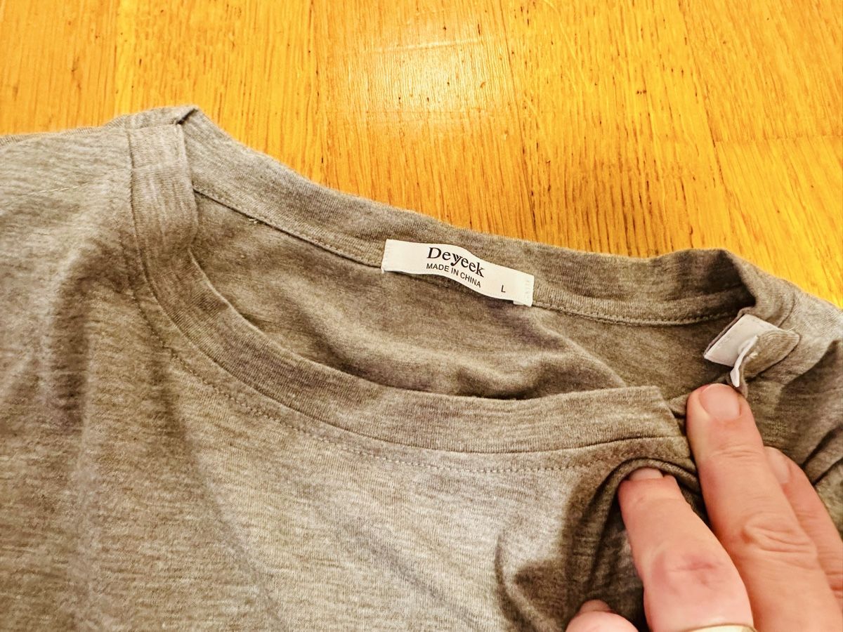 T-shirt: Langarm Shirt - seitlich offen mit Klettverschluss – Usato da Thalwil venduto da Thommy_nau 1