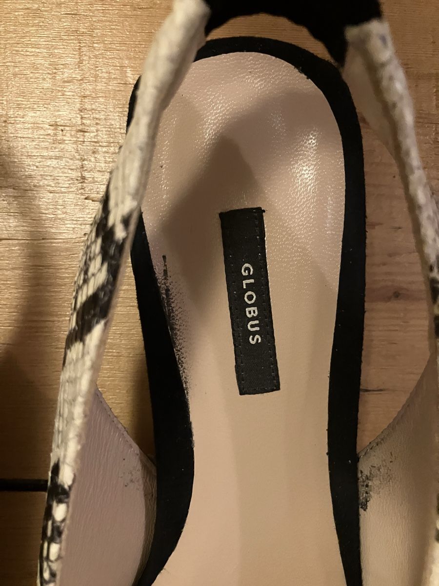 Globus Chaussures femmes: Leder Slingback Schlange, Grösse 40 – D'occasion à Basel par car_77z2 3