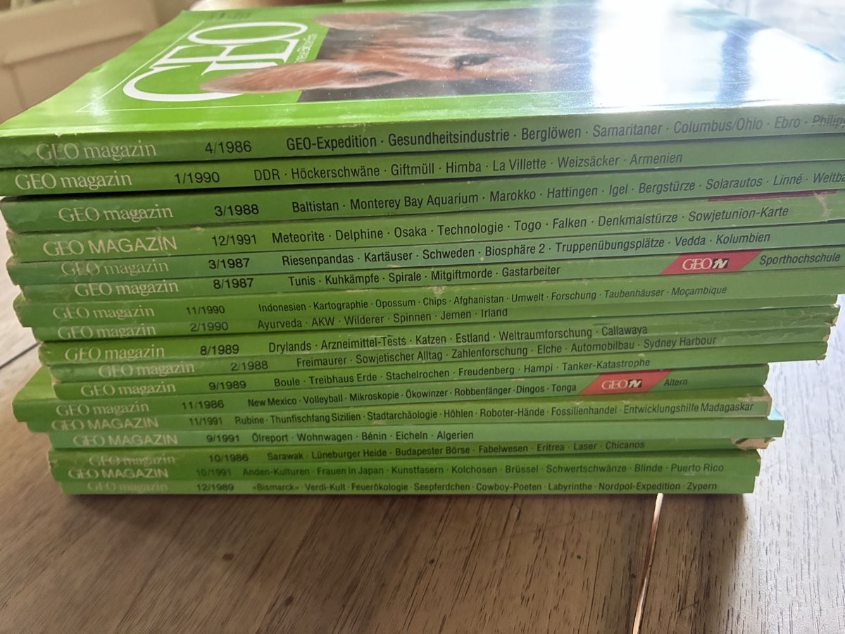 Riviste & Magazine: Magazine Geo – Usato da Riehen venduto da J.-M. 1