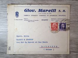 TR48 Enveloppe + Timbre Italie 19xx