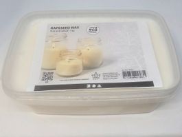 Raps Wachs 1 kg Rein und natürlich Neu