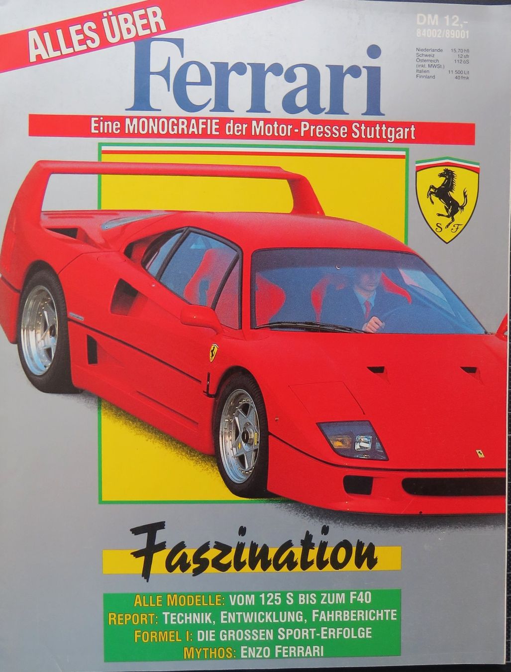 Riviste & Magazine: Sonderheft Faszination Ferrari – Usato da Ettingen venduto da campione_1