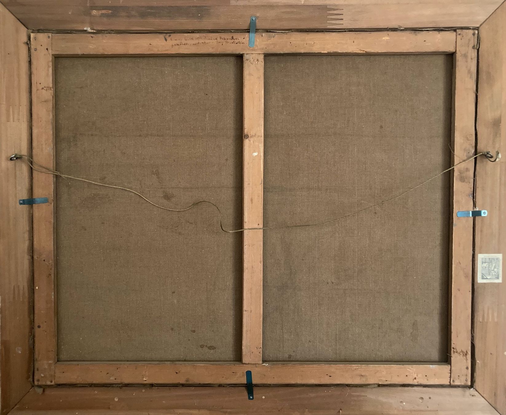 Dipinti: Gartenszene Öl, 1897 ?, 97/80cm – Usato da Bern venduto da wilhelmine02 2
