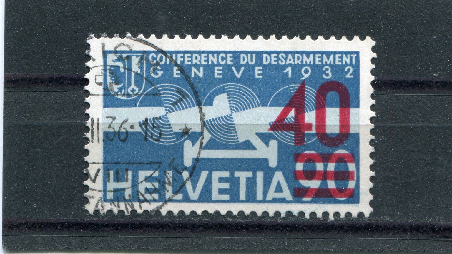 Tous les timbres: 1936 Nr. 24 d sauber gestempelt – D'occasion à Winterthur par Kyoung