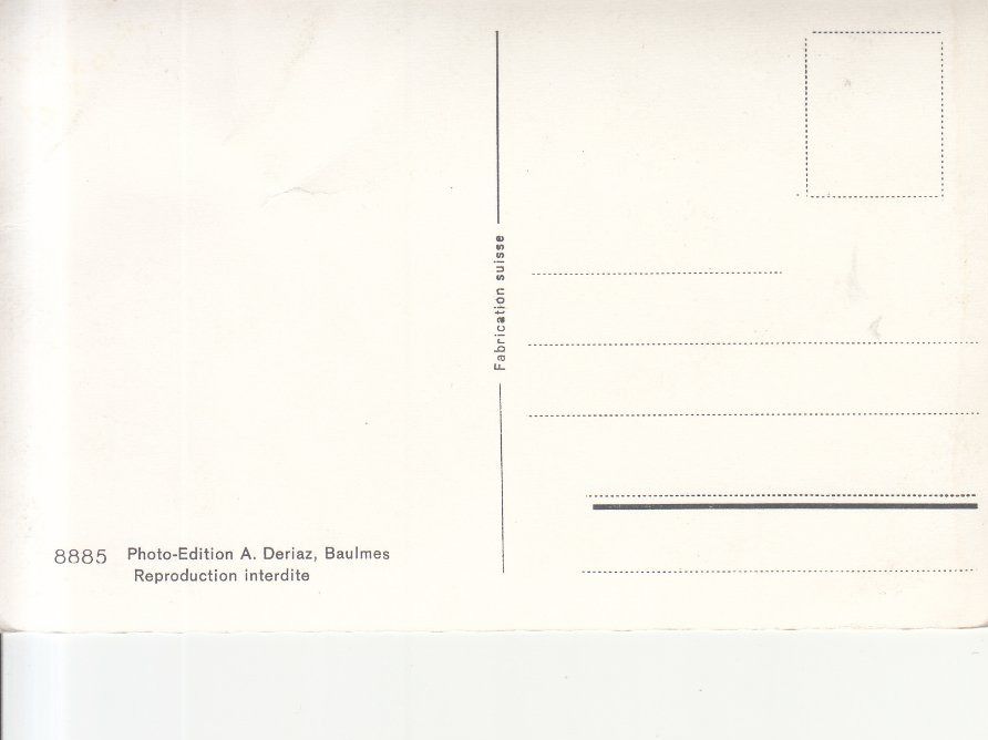 Cartoline postali: St. Cergue ca. 1950 – Usato da Bürglen TG venduto da StampGraf 1
