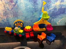 Duplo Lego Spielplatz Karussell Riesenrad Zubehör 10840