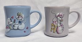 2er Set Diddl & Diddlina 3D Tasse - Mug - Becher
