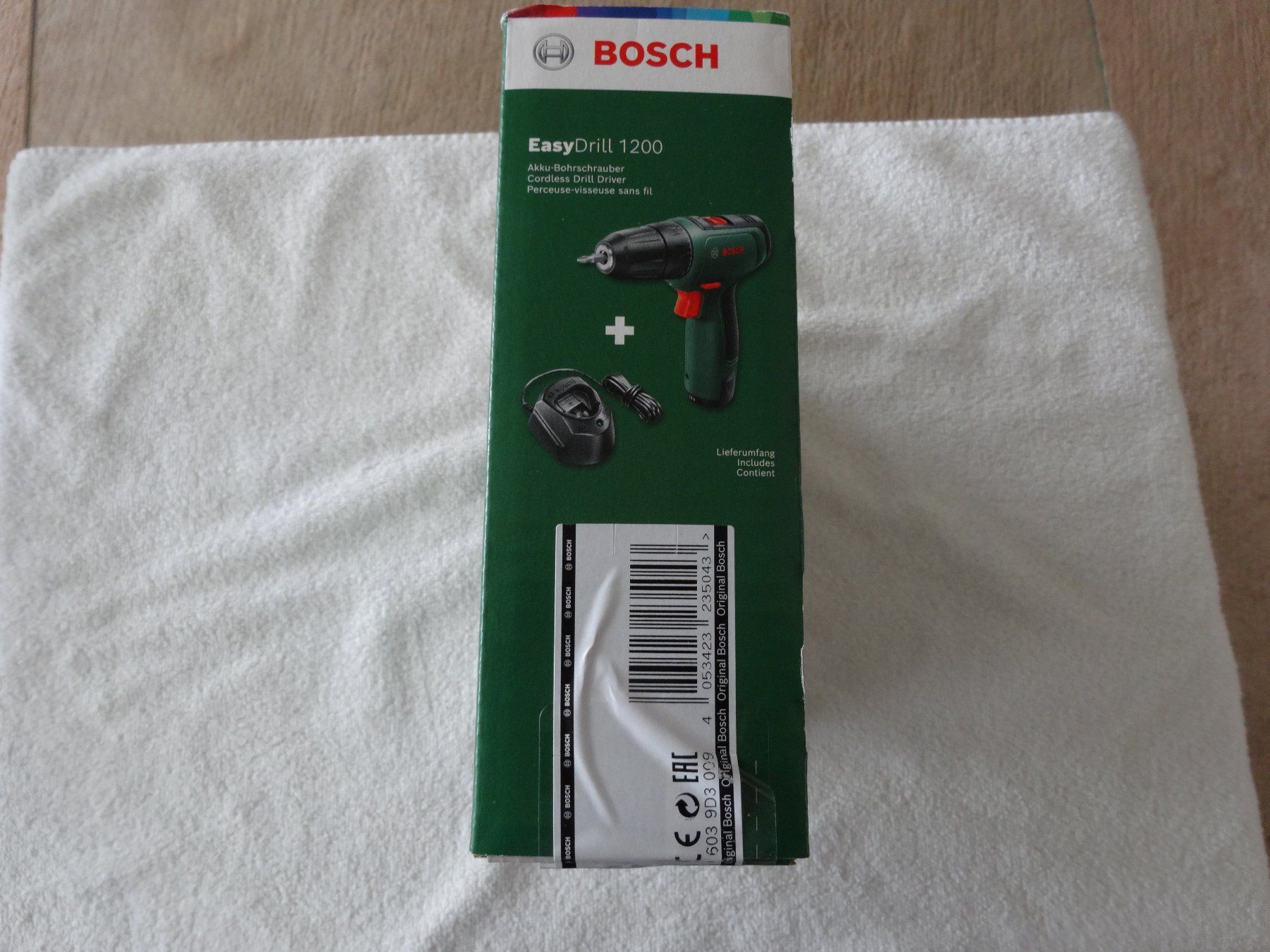 Bosch Trapani: Bosch Easy Drill 1200 Akku Bohrschrauber – Nuovo e nell'imballaggio originale da Neerach venduto da jenny062 8