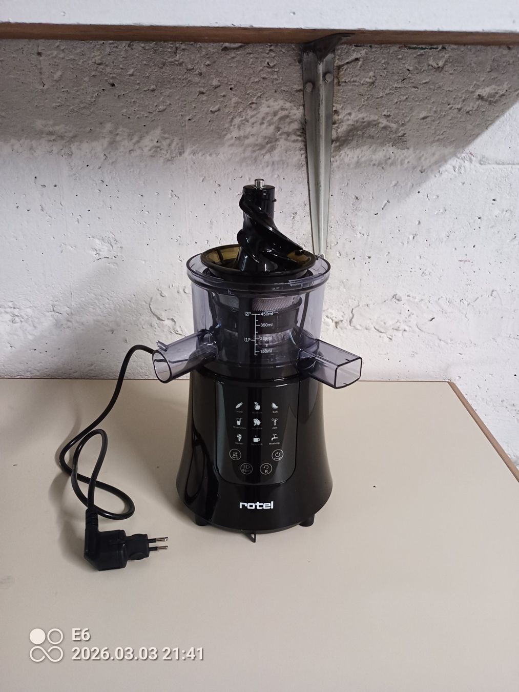 Rotel Elettrodomestici da cucina: Slow- Juicer Marke Rotel – Nuovo e nell'imballaggio originale da Zürich venduto da Mitzi6 2