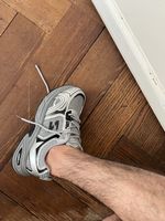 ZOOOBING Sneaker Herren Grau mit Schnürung Grösse 44 NEU