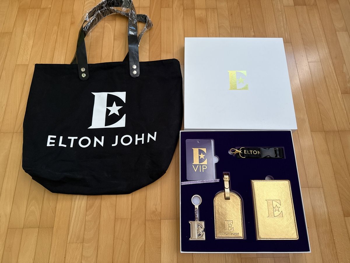 Borse: Elton John VIP Goodie Bag – Nuovo e nell'imballaggio originale da Winkel venduto da _OachKatzerl_