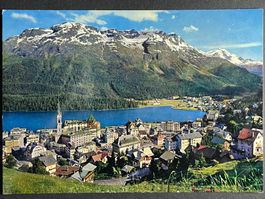 St. Moritz, Piz Rosatsch und Piz Corvatsch - Photo MAX, St.