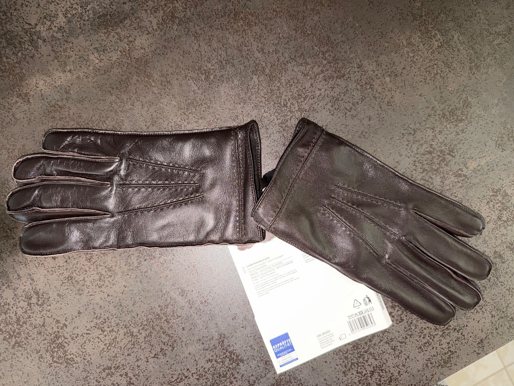 Altri accessori da uomo: Leder Handschuhe 9,5 neu – Nuovo (secondo la descrizione) da Dornach venduto da samuti