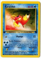 Karpador Team Rocket 1.Edition 47/82 Deutsch Mint