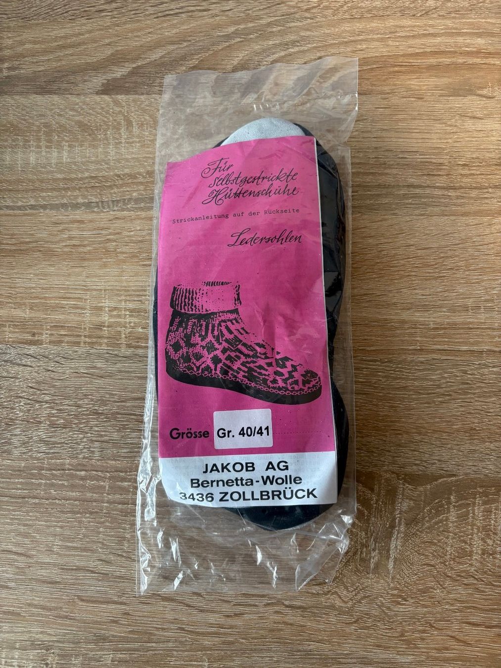 Herrenschuhe: Hüttenfinken Sohlen 40/41 – Neu und originalverpackt aus Pfäffikon SZ von Desideria0