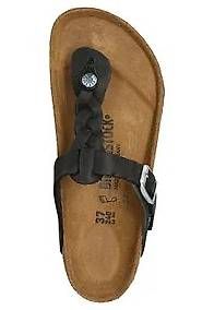 Scarpe da donna: Birkenstock Gizeh schwarz, Grösse 38 – Usato da Arbon venduto da Fashionista1971 2