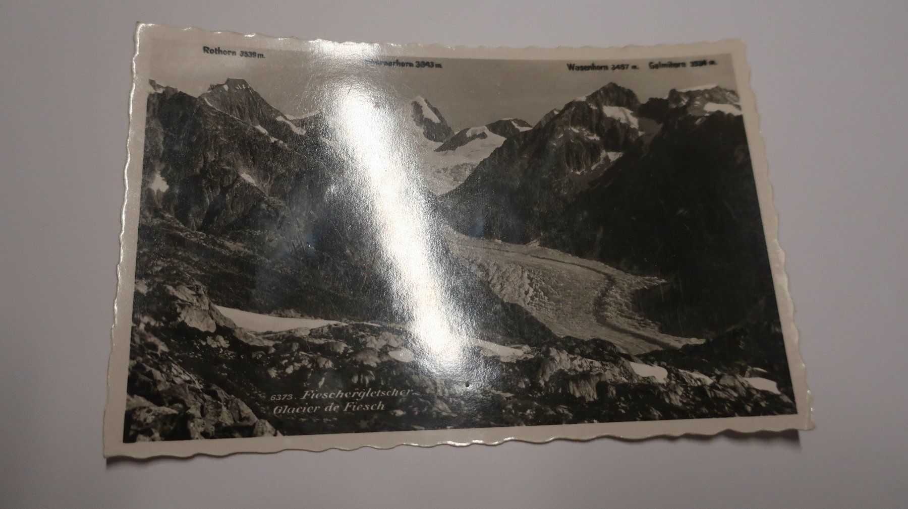 Cartoline postali: Fieschergletscher Galcier de Fiesch – Usato da Cormoret venduto da Pascalll2001 1