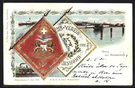 Romanshorn, Fahnenweihe 1901 V. S. E. A.