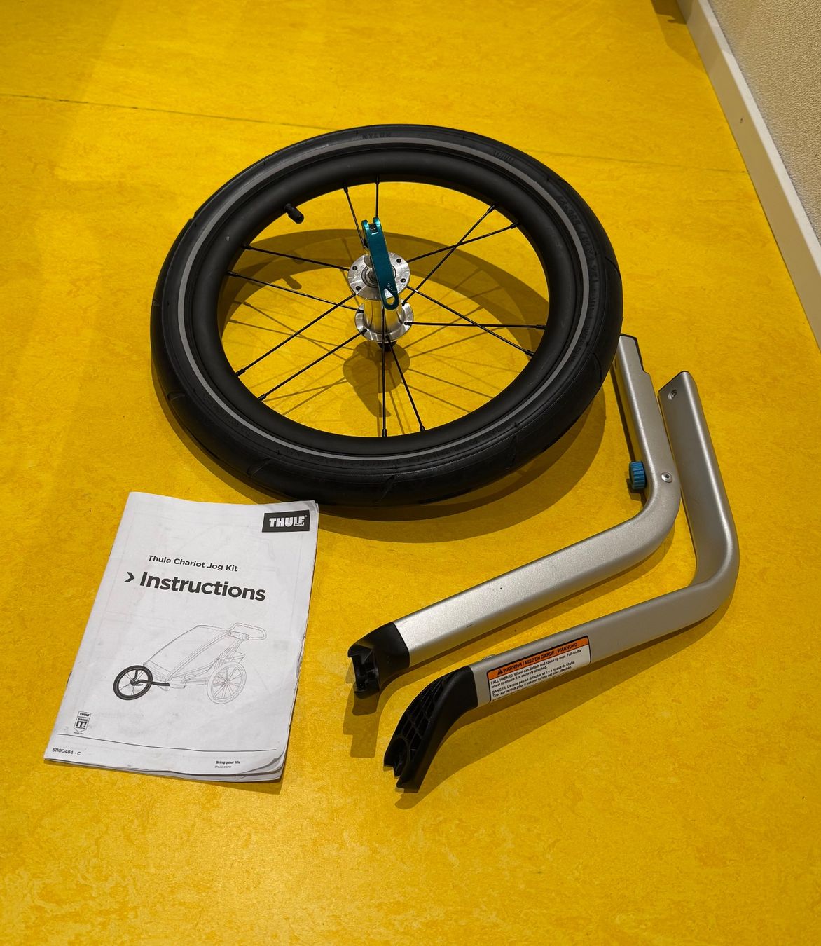 Thule Rimorchi: Thule Chariot Jog Kit Jogging-Set – Usato da Chur venduto da Lithium