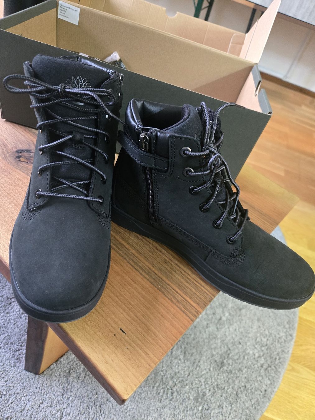 Timberland Scarpe per ragazzi: Timberland Davis Square 6 In Side Zip - Grösse 37 Neu! – Nuovo e nell'imballaggio originale da Zürich venduto da Deesay 2