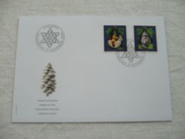 2003 FDC Weihnachten SBK 1105 - 1106