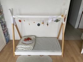 kids bed, lit enfant, tipi