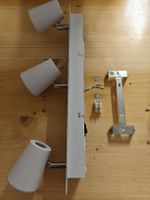 Narcos LED Deckenleuchte 3 Spots weiss