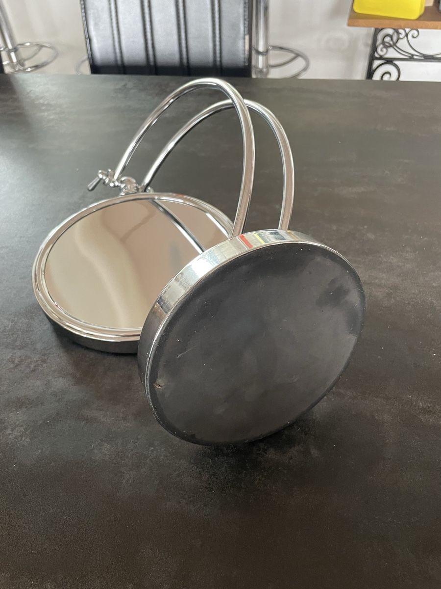 Specchi: Miroir de Table Chromé Vintage – Usato da Vallamand venduto da Bricbracbroc82 4