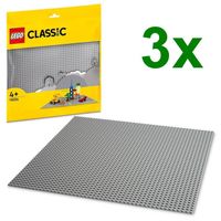 LEGO 11024 3x (38cm x 38cm)grosse gr. Bauplatte NEU -A26