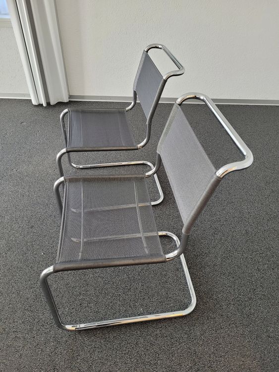 2x Freischwinger Thonet S 33 N 2