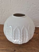 Elegante weisse Kugelvase, Krautheim Selb Bavaria