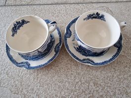 Old Britain Castles–Johnson Bros, 2 Tassen&Unterteller Set!