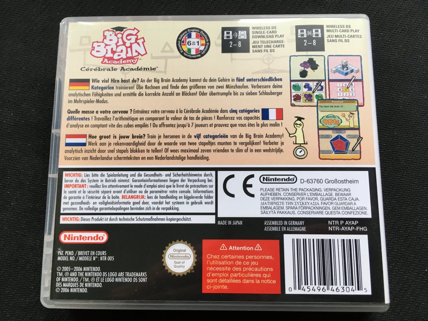Nintendo Giochi: Big Brain Academy für Nintendo DS – Usato da St.Gallen venduto da Punktchen01 1