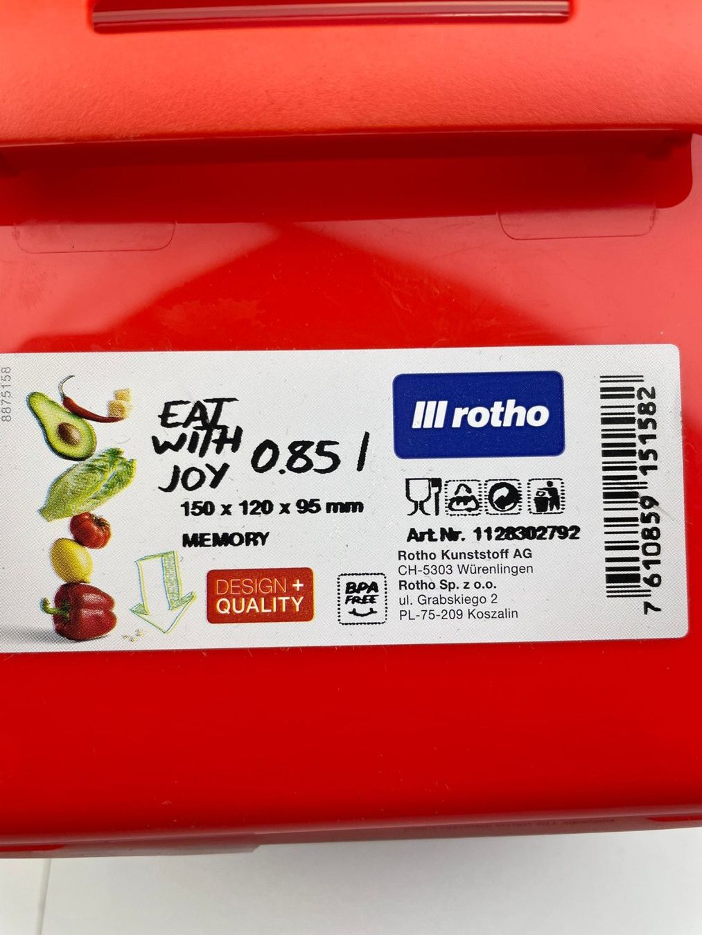 Rotho Behälter & Ähnliches: 2x Tupperware rot der Marke rotho – Neu und originalverpackt aus Wängi von LiqKojote 2