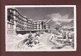DAVOS - Grandhotel und Belvédère - 1953 // Falte //