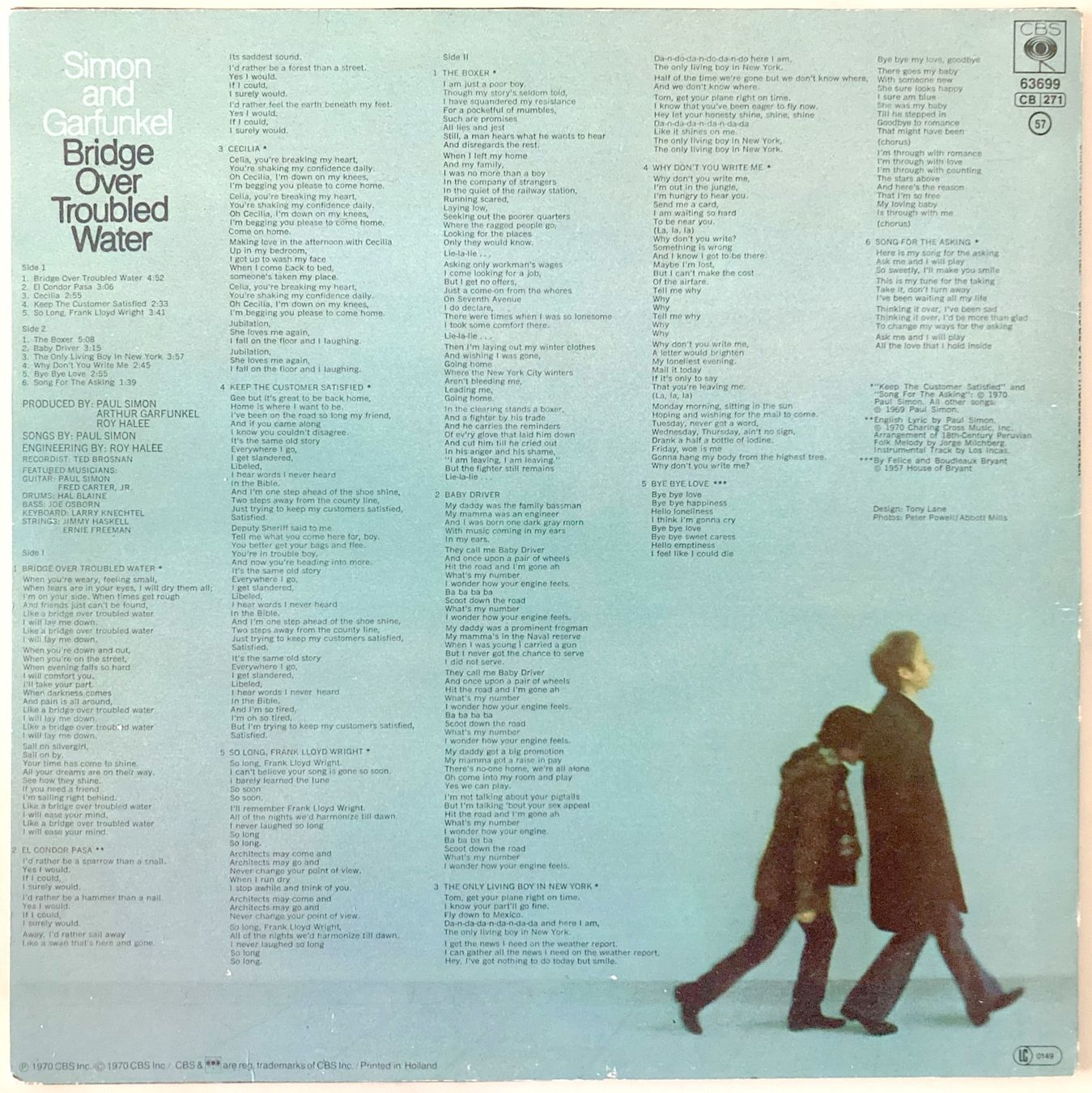 Dischi in vinile: SIMON AND GARFUNKEL - BRIDGE OVER TROUBLE WATER – Usato da Bottens venduto da hotter-than-hell 1