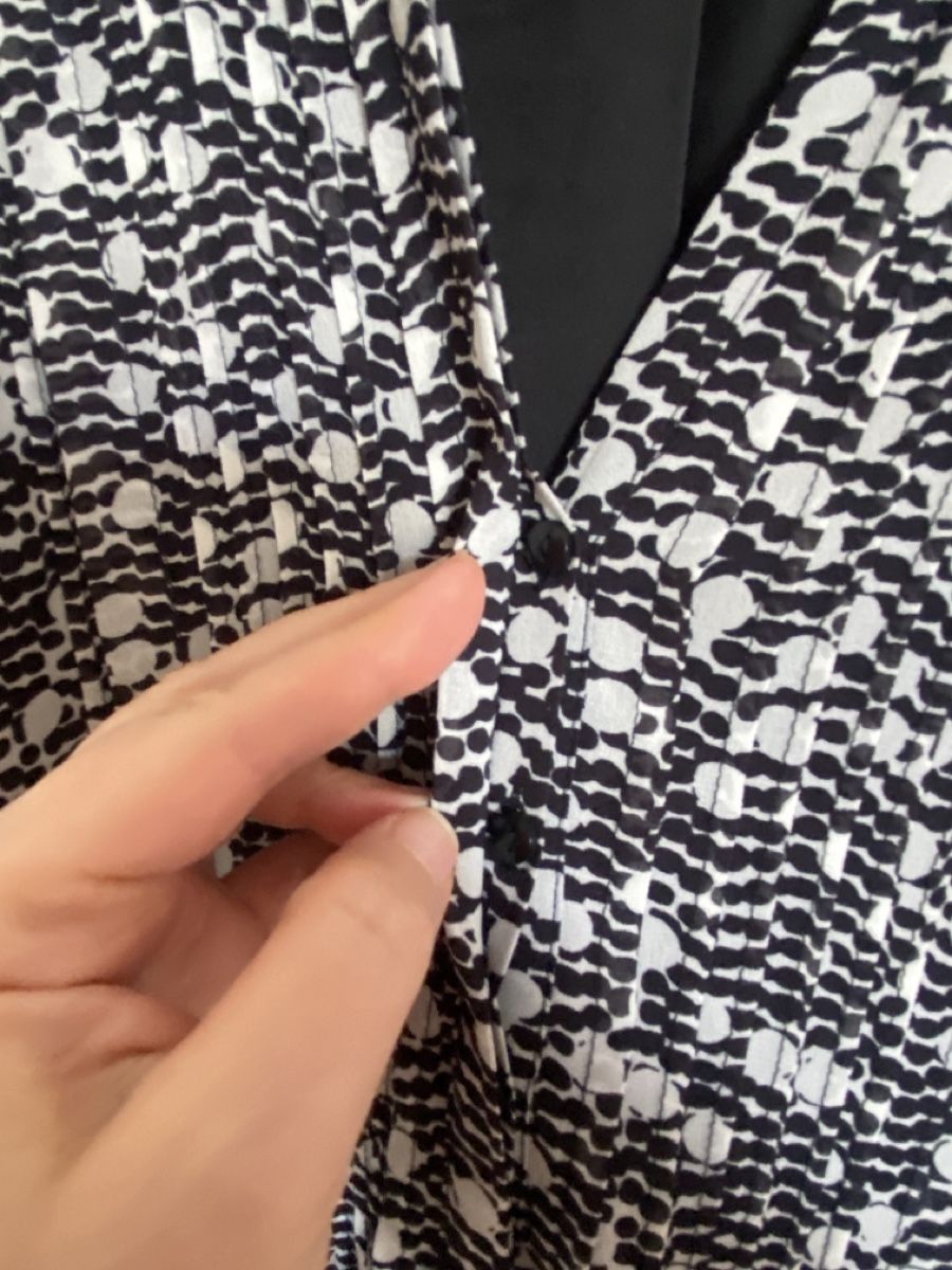 H&M Kleider: H&M Sommerkleid schwarz weiss Gr. 46 – Gebraucht aus Muensingen von drleevsy 3