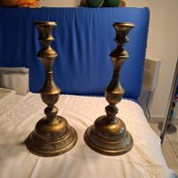 2 sehr schöne Kupfer Kerzenleuchter